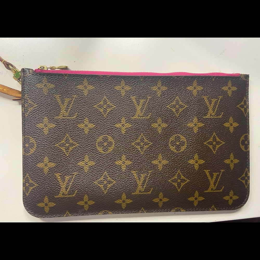 Louis Vuitton Monogram Clutch (neverful) Preowned